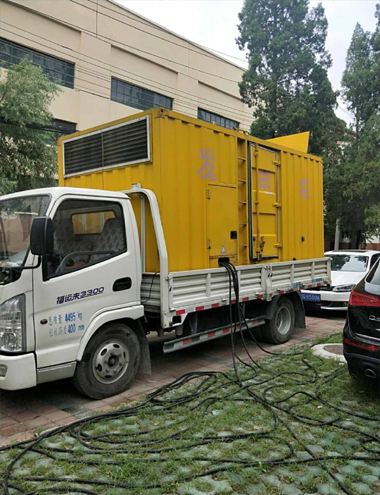 行唐发电车出租-柴油发电机组排烟系统设计要求及其考虑因素